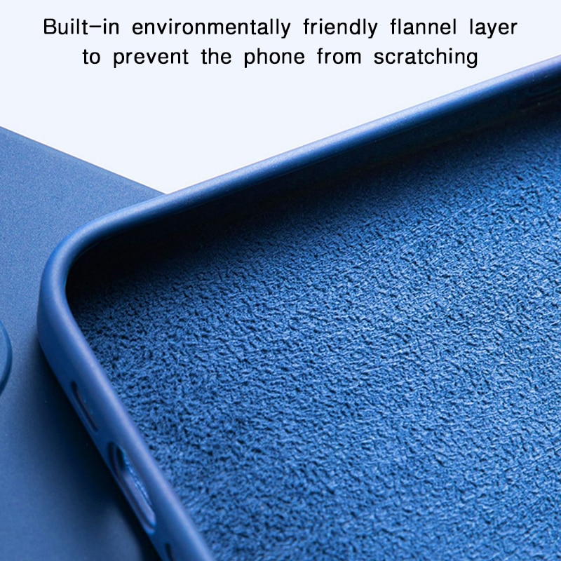 Liquid Silicone Soft Case For Samsung