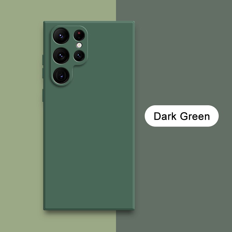 Liquid Silicone Soft Case For Samsung