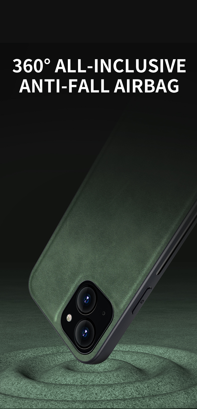 Shockproof Magnetic Soft TPU Case For iPhone