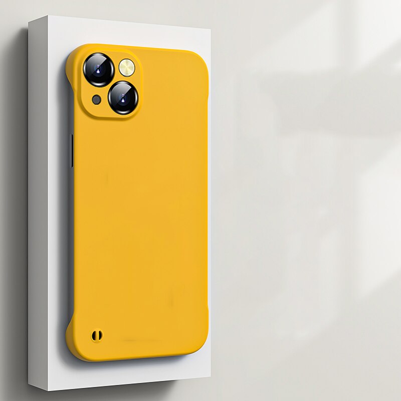 Ultra Thin Hard PC Frameless Case For iPhone