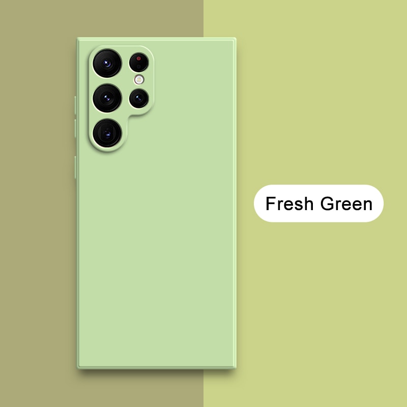 Liquid Silicone Soft Case For Samsung