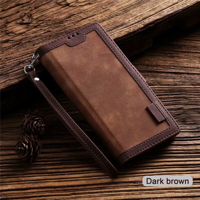 Retro Wallet Flip Leather Case For iPhone