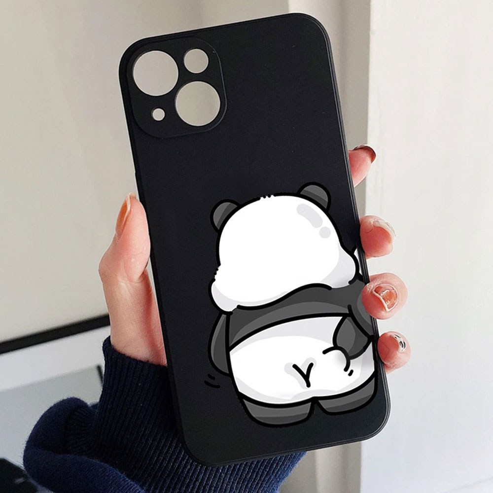 Funny Bear Bunny Couple Case for iPhone