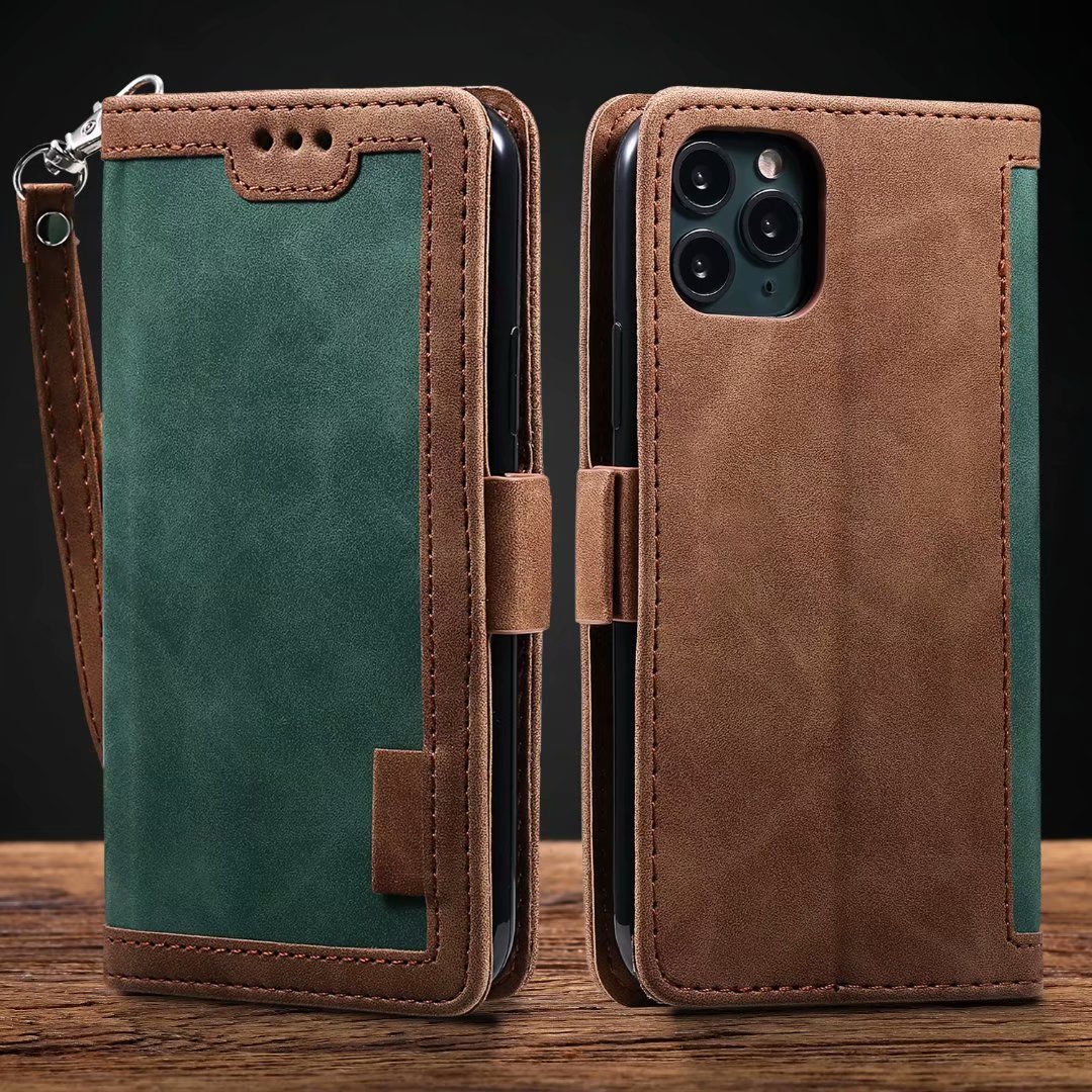 Retro Wallet Flip Leather Case For iPhone