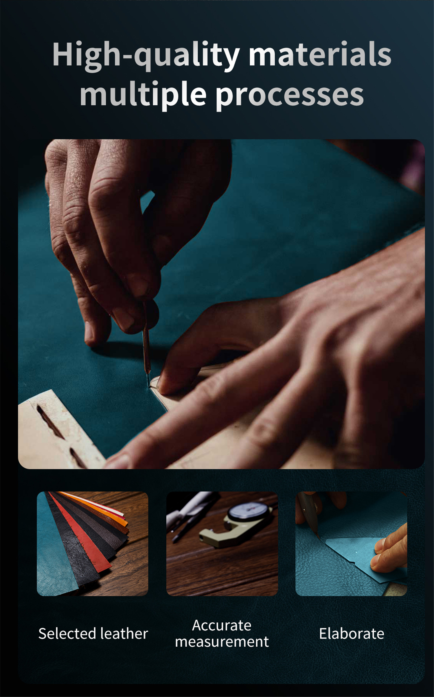 Magnetic Wallet Stand Flip Case For iPhone