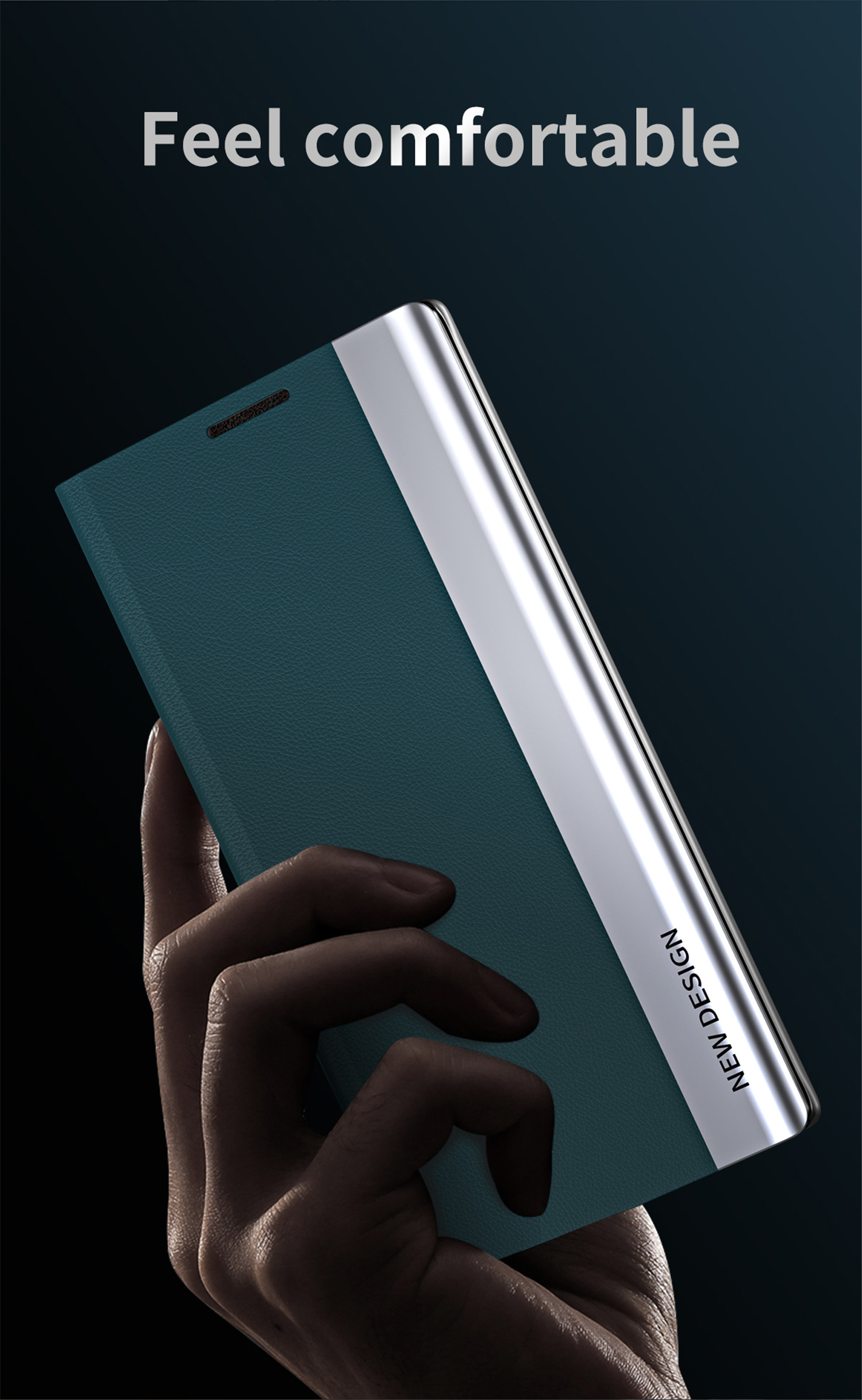 Magnetic Wallet Stand Flip Case For iPhone