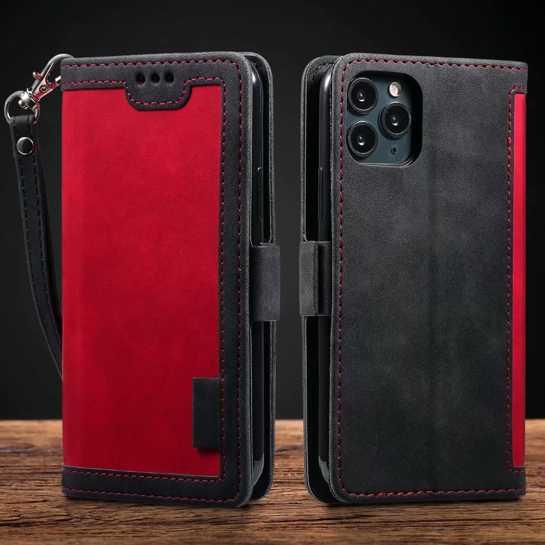 Retro Wallet Flip Leather Case For iPhone