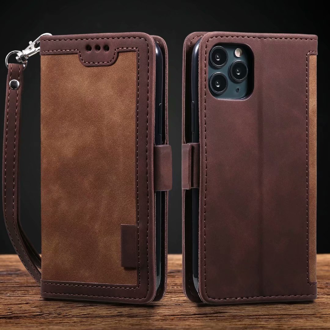 Retro Wallet Flip Leather Case For iPhone