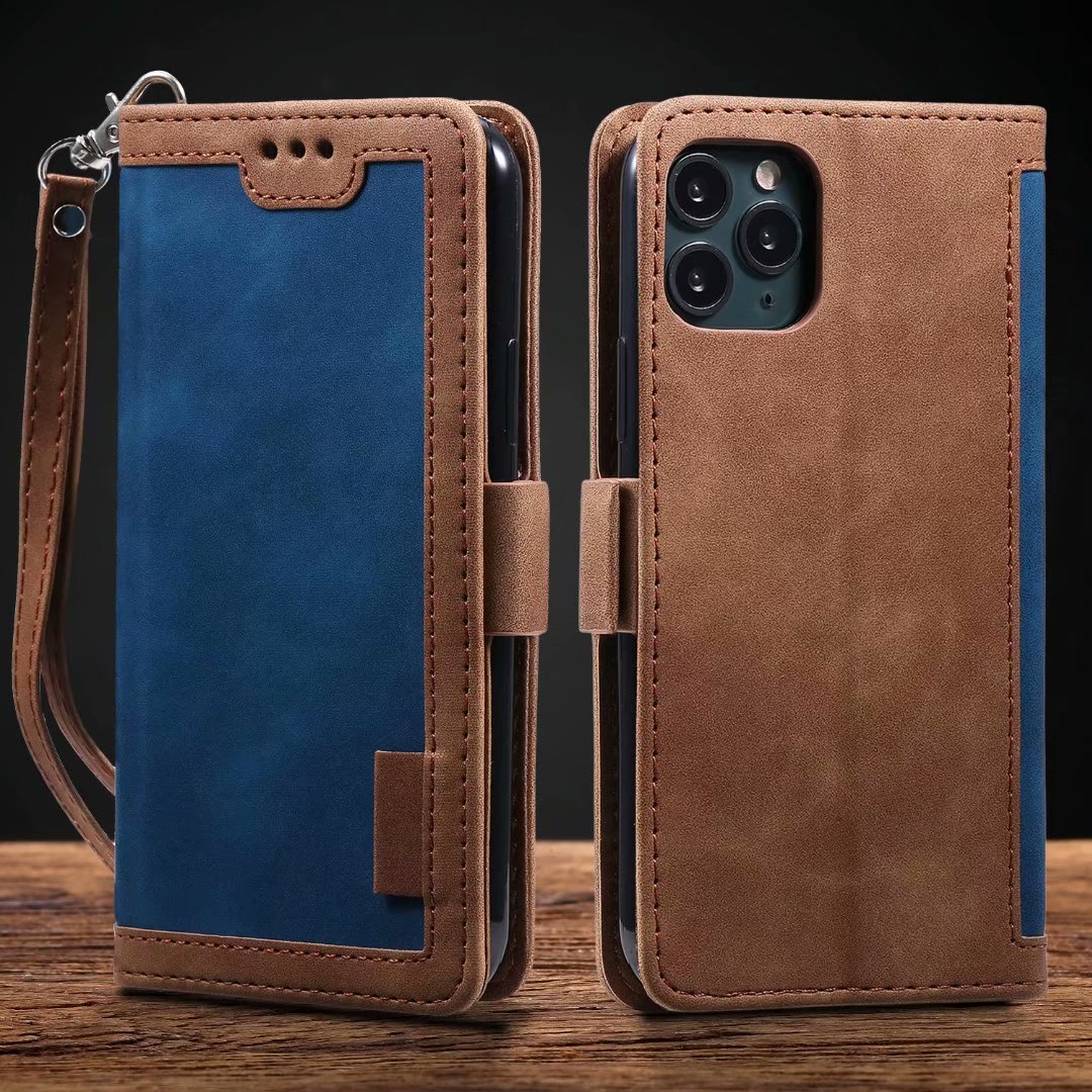 Retro Wallet Flip Leather Case For iPhone