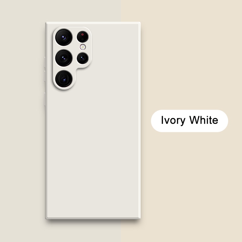 Liquid Silicone Soft Case For Samsung