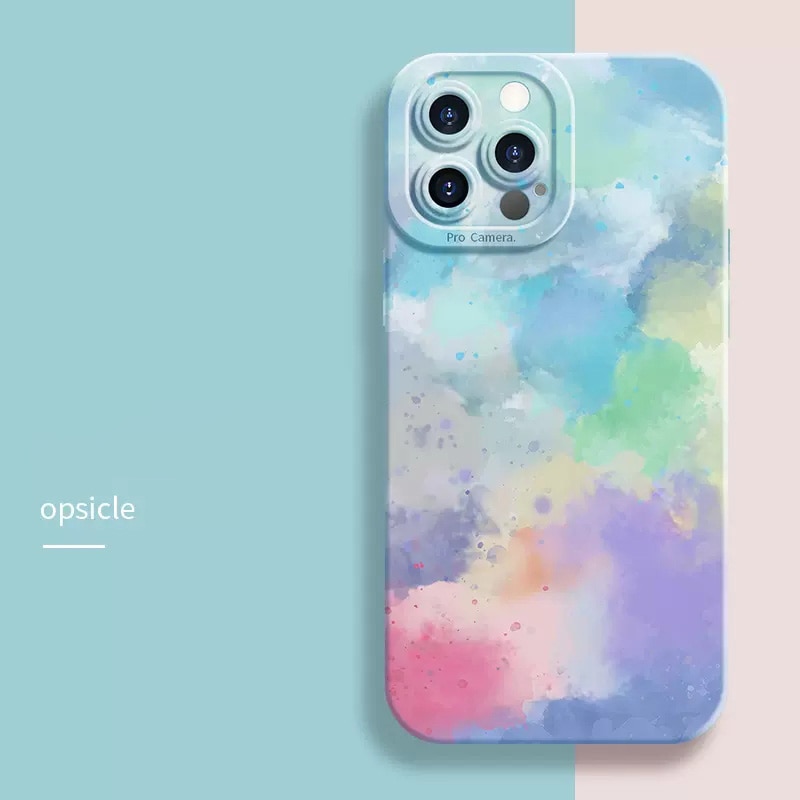 Oil Painting Flower Matte Case For Samsung