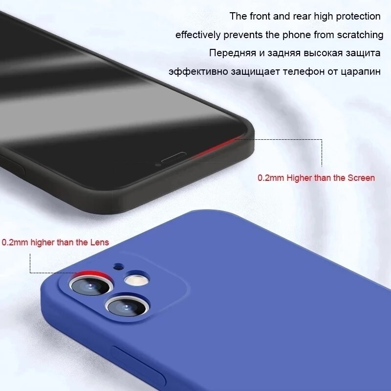 Liquid Silicone Magnetic Case For iPhone