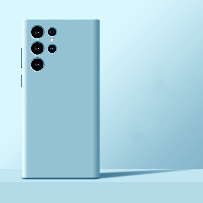 Original Liquid Silicone Case For Samsung