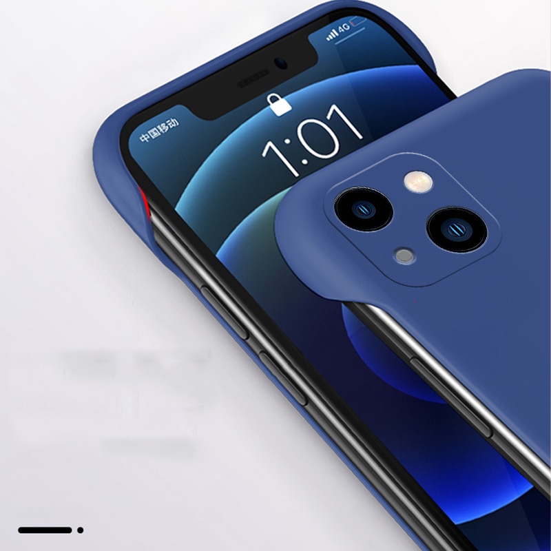 Ultra Thin Hard PC Frameless Case For iPhone