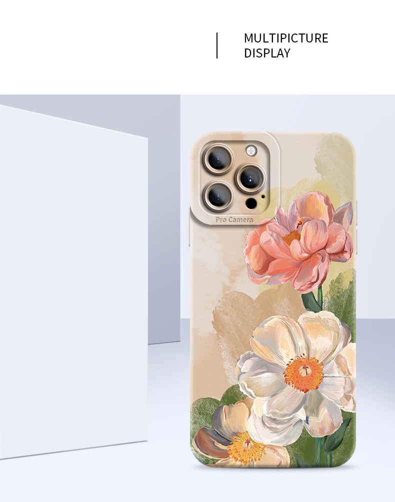 Watercolor Flower Plant Case For iPhone