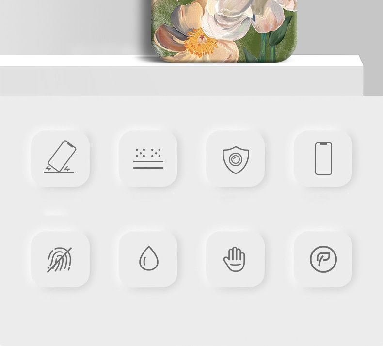 Watercolor Flower Plant Case For iPhone