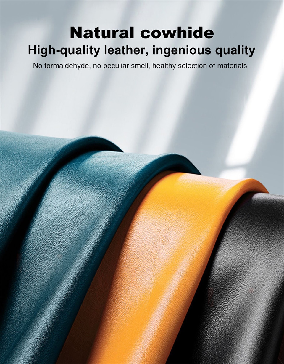 Magnetic Animated Leather Case For iPhone