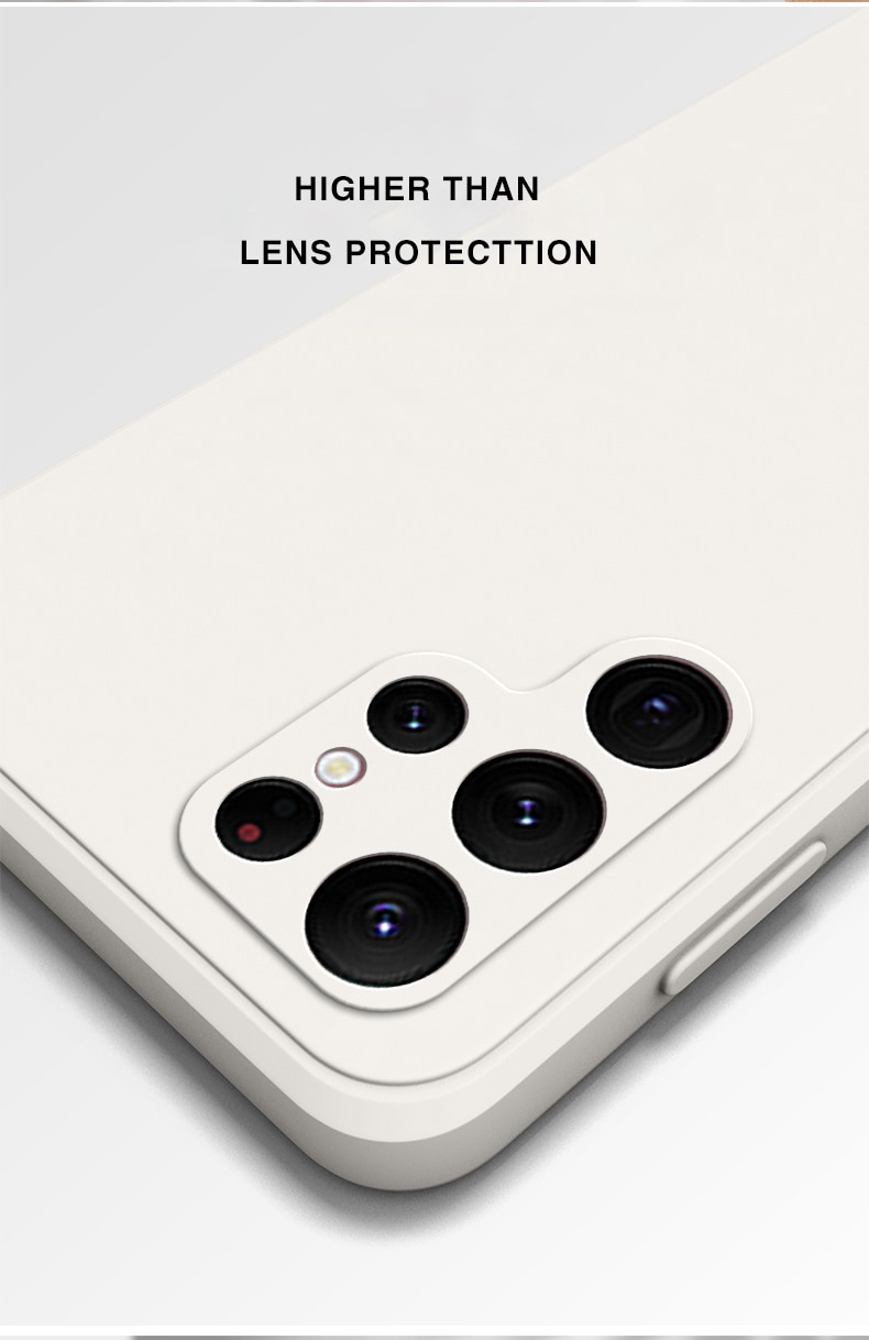 Liquid Silicone Soft Case For Samsung