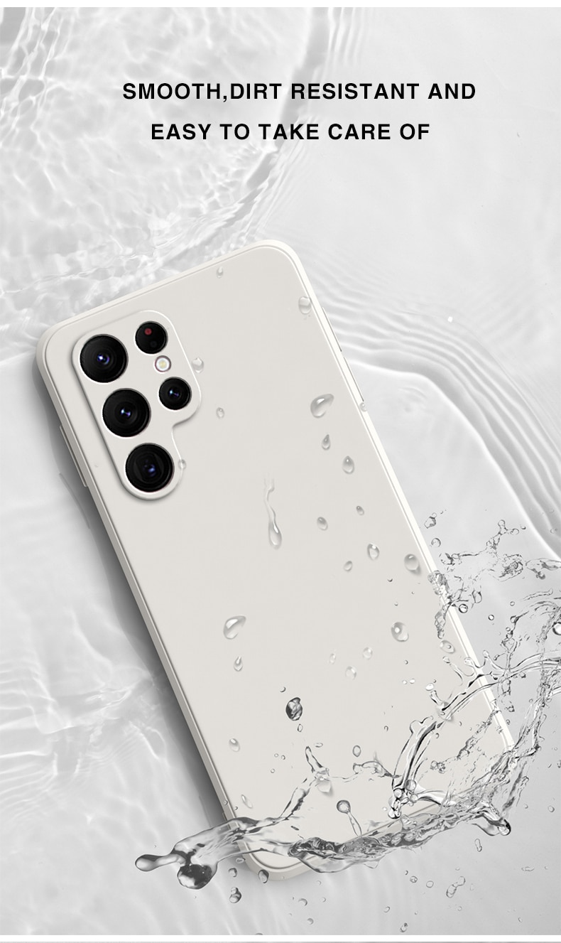 Liquid Silicone Soft Case For Samsung