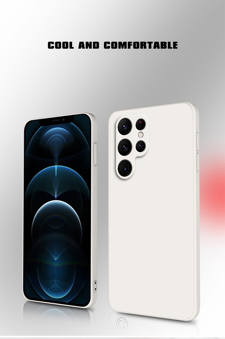 Liquid Silicone Soft Case For Samsung