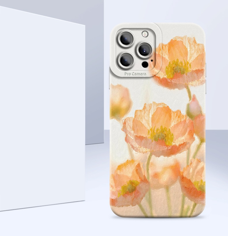 Watercolor Flower Plant Case For iPhone