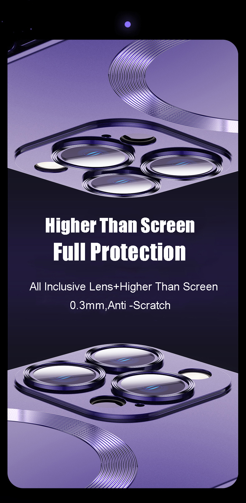 Glass Magnetic Wireless Charging Case for iPhone