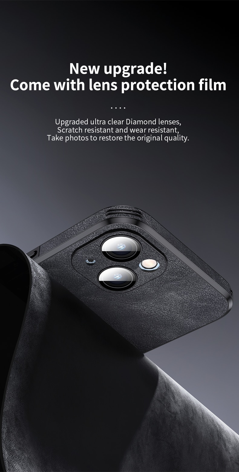 Silicone Deer Camera Protector Case For iPhone