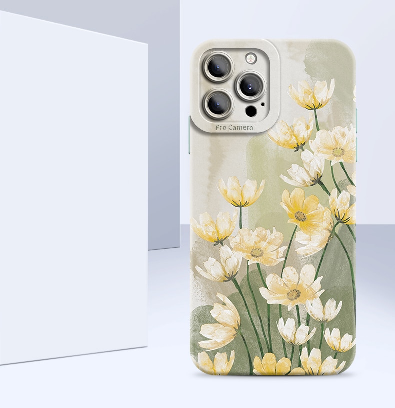 Watercolor Flower Plant Case For iPhone