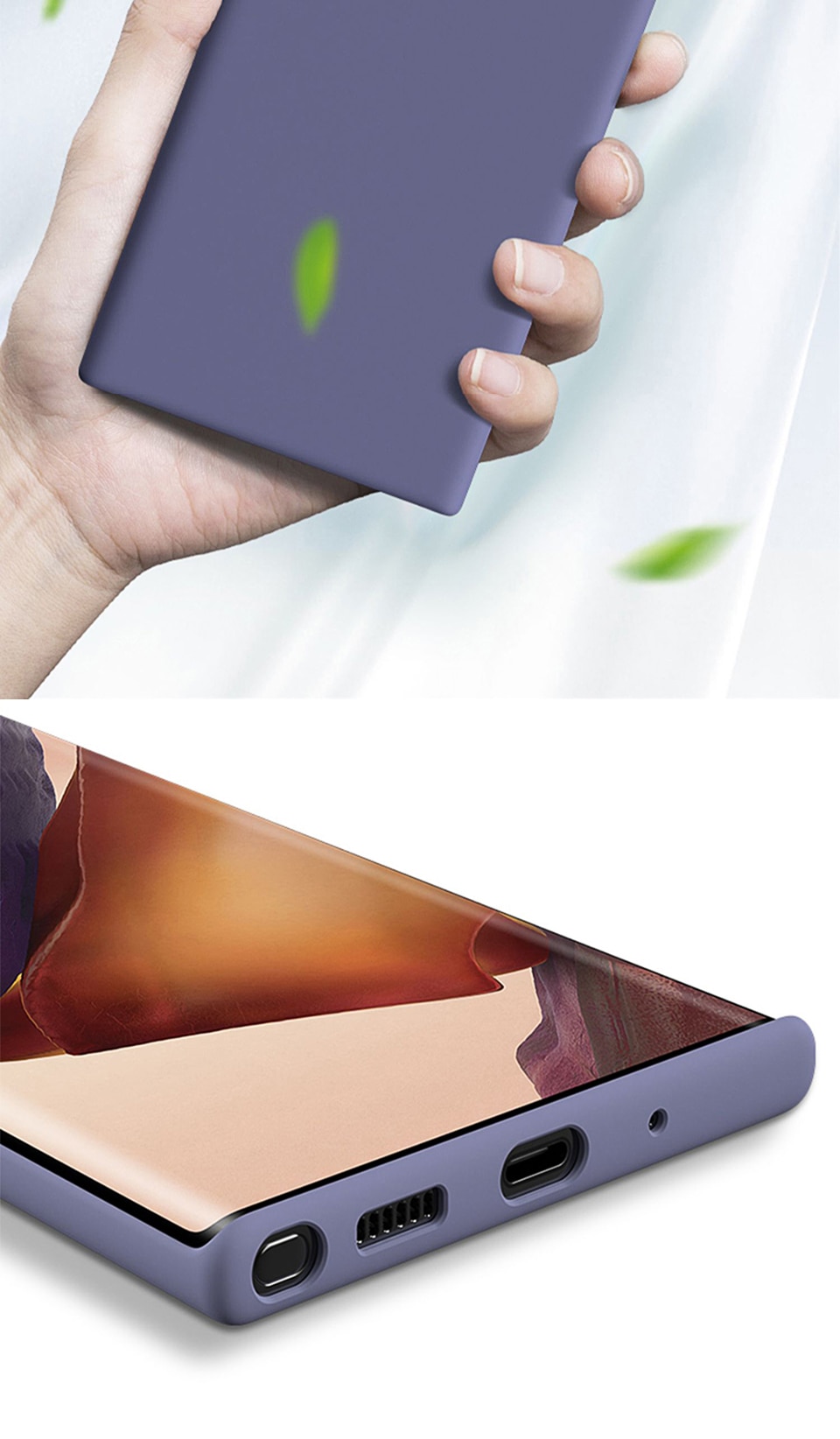 Original Liquid Silicone Case For Samsung