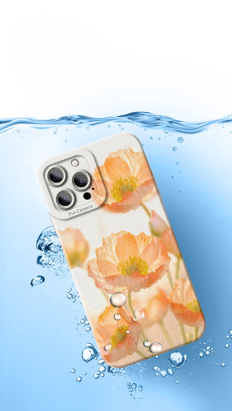 Watercolor Flower Plant Case For iPhone