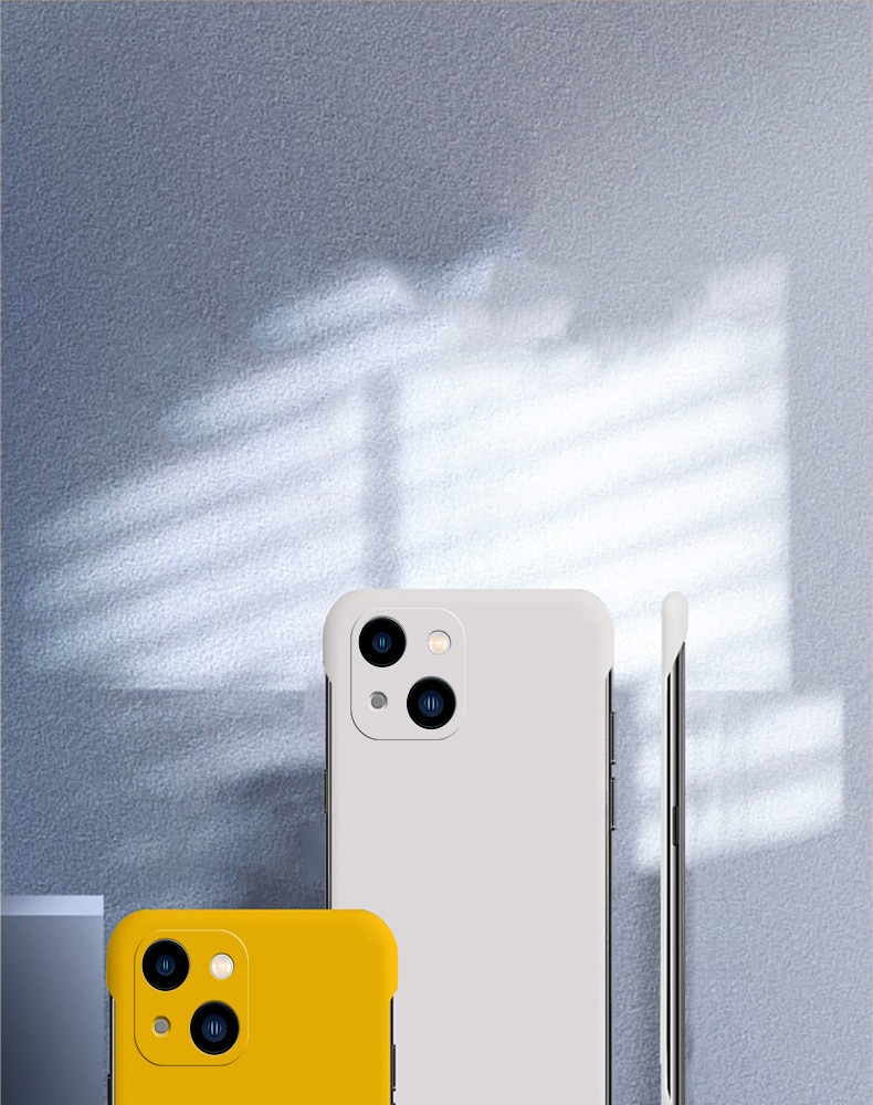 Ultra Thin Hard PC Frameless Case For iPhone