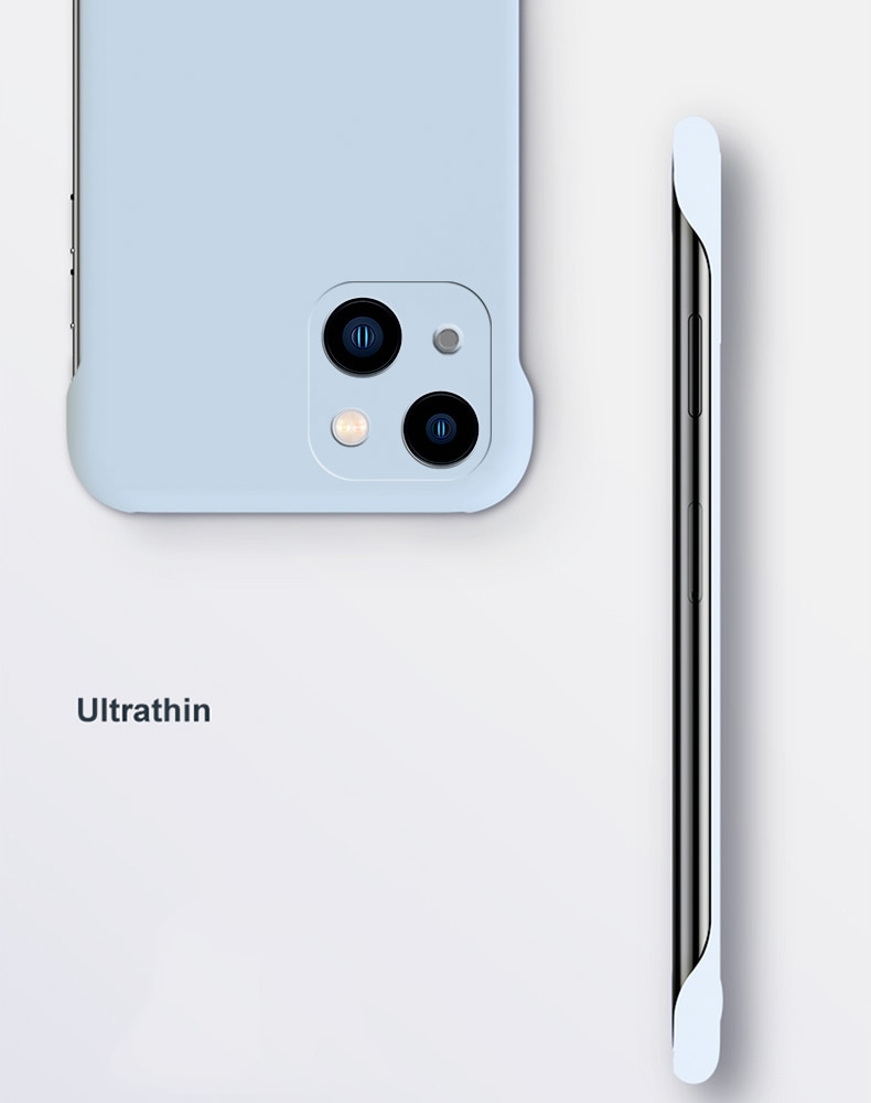 Ultra Thin Hard PC Frameless Case For iPhone