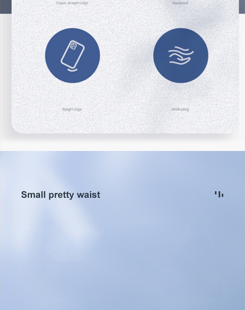 Ultra Thin Hard PC Frameless Case For iPhone