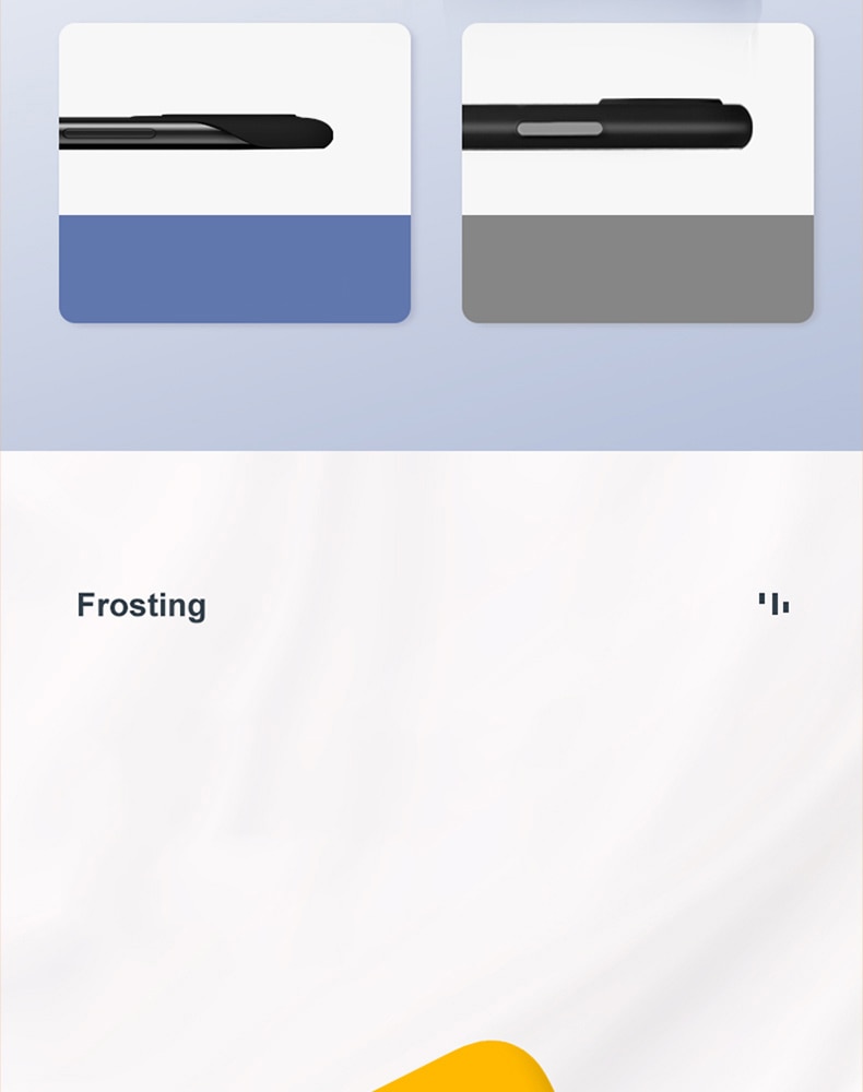 Ultra Thin Hard PC Frameless Case For iPhone