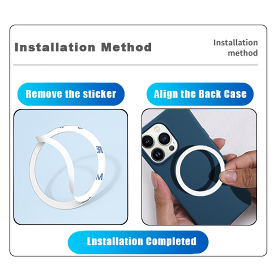 Liquid Magnetic Silicone Case For iPhone