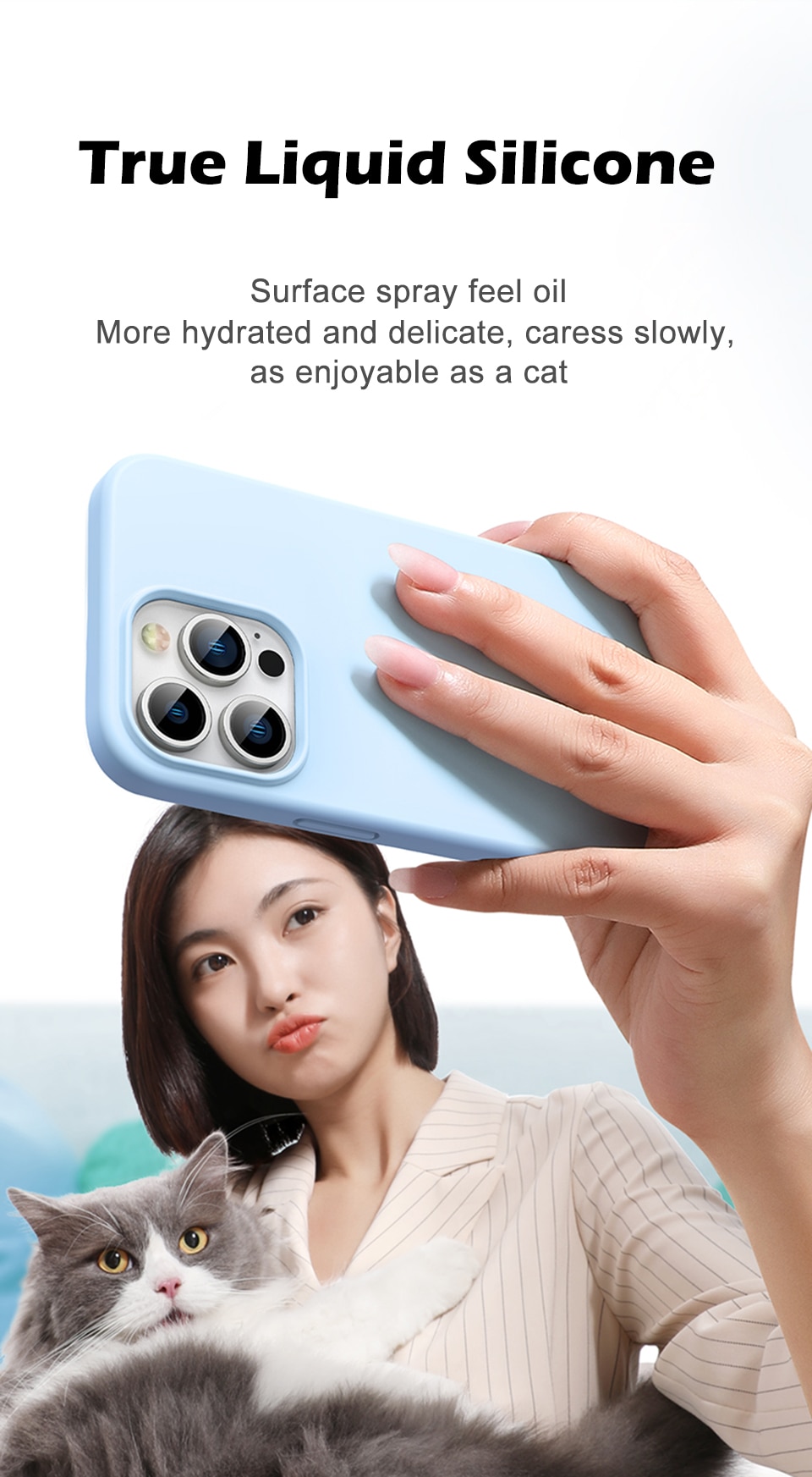 Liquid Magnetic Silicone Case For iPhone