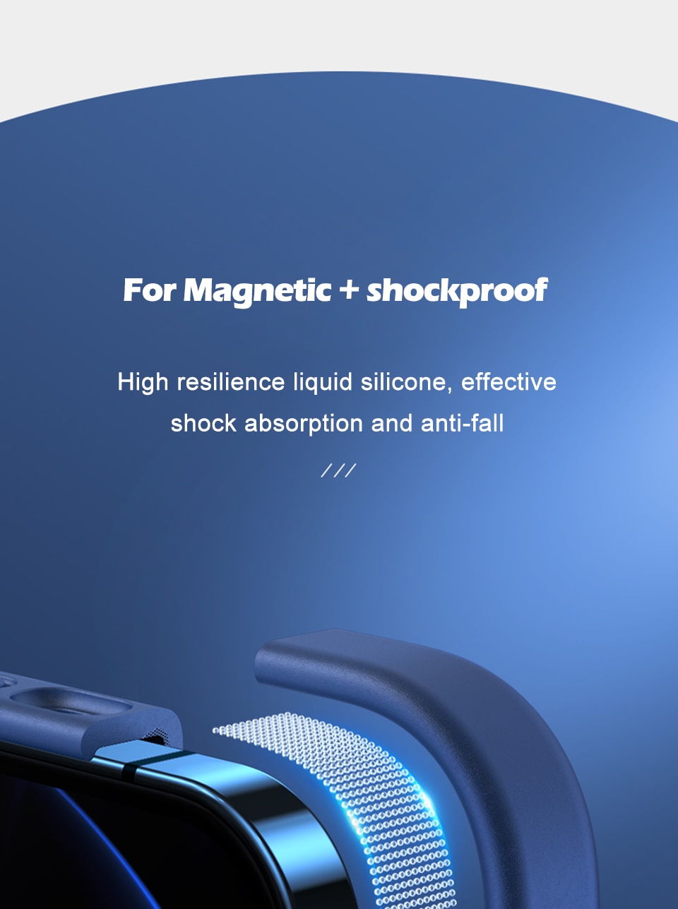 Liquid Silicone Magnetic Case For iPhone