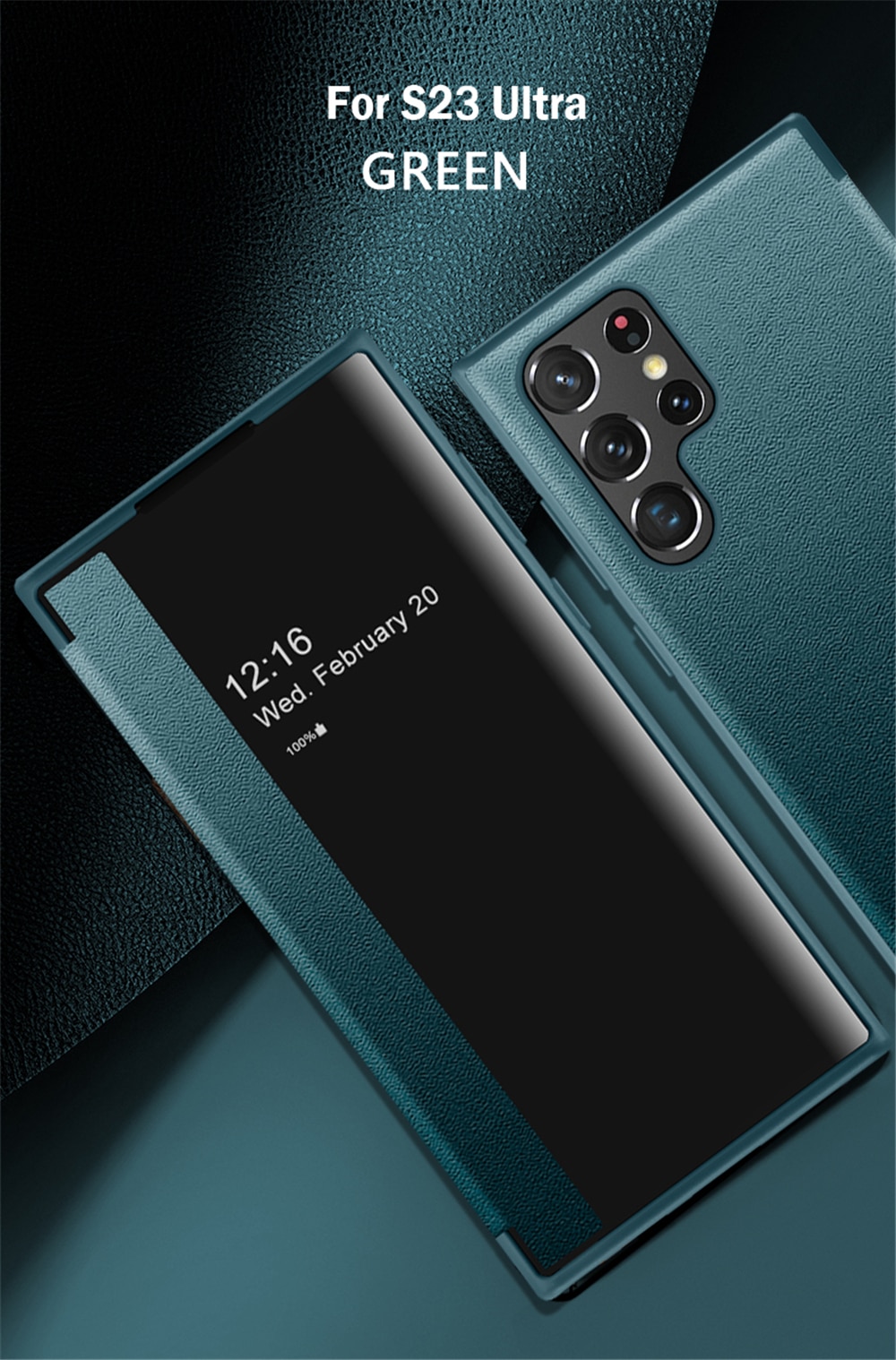 Business Leather Flip Case For Samsung