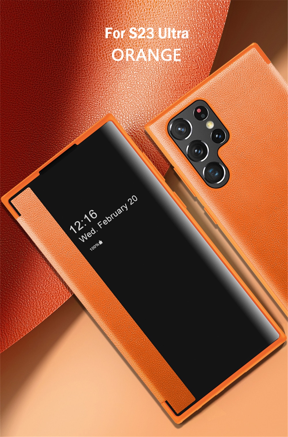 Business Leather Flip Case For Samsung