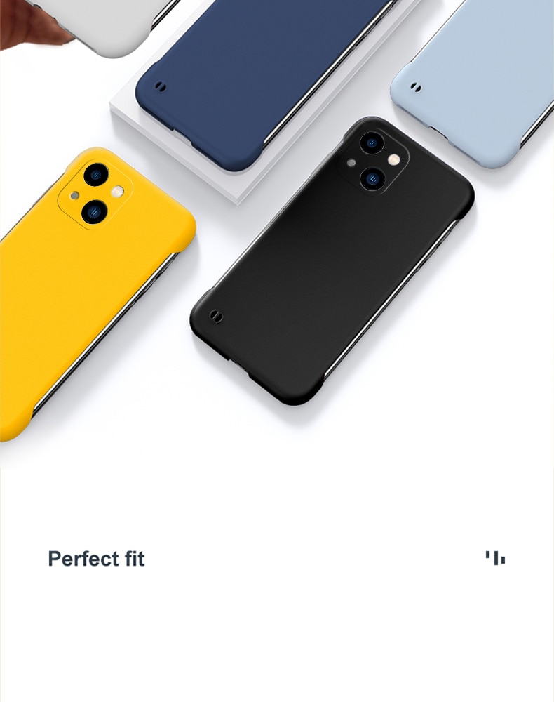 Ultra Thin Hard PC Frameless Case For iPhone