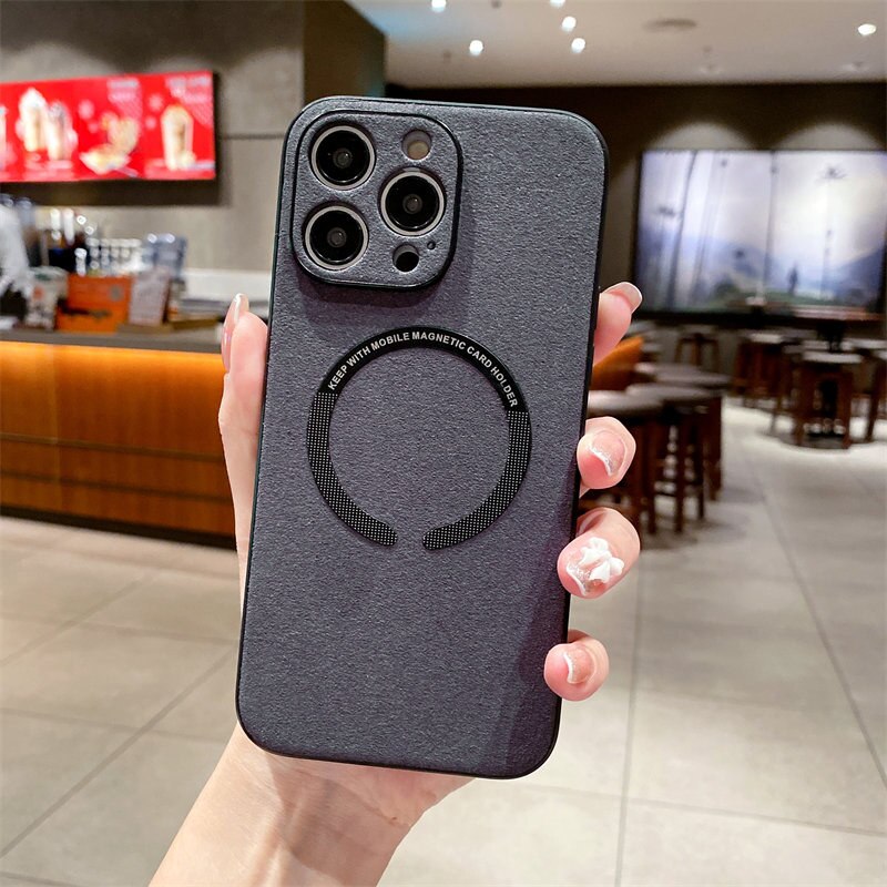 Simple Business Leather Case For iPhone