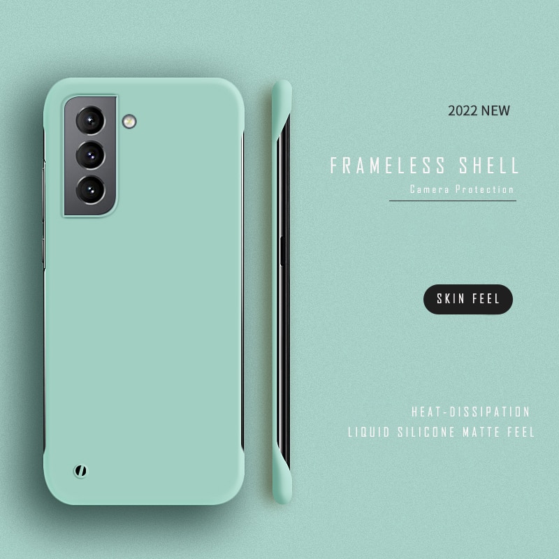 Thin Slim Hard PC Frameless Case For Samsung