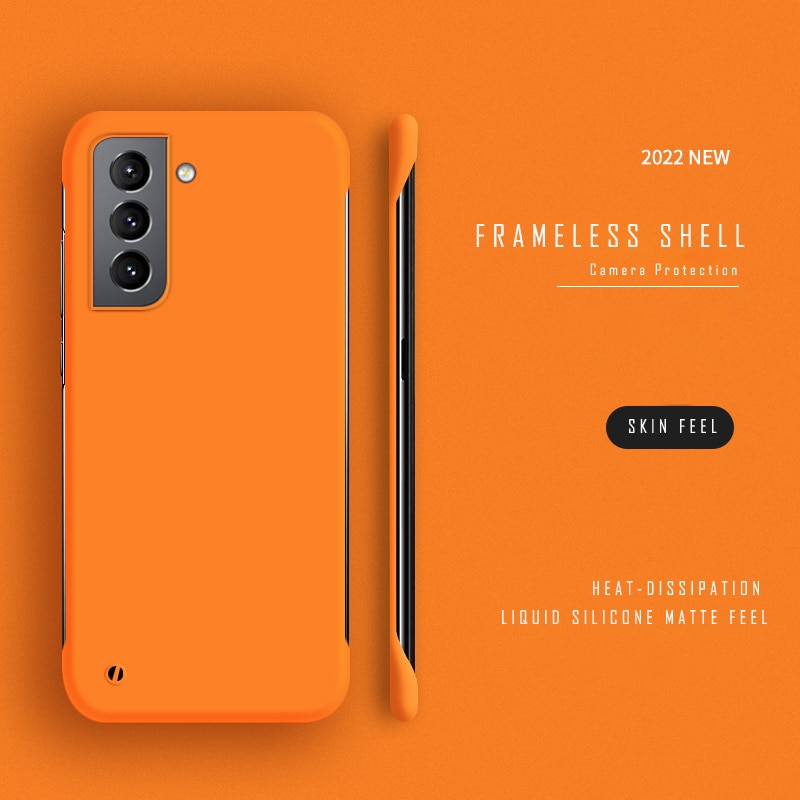 Thin Slim Hard PC Frameless Case For Samsung