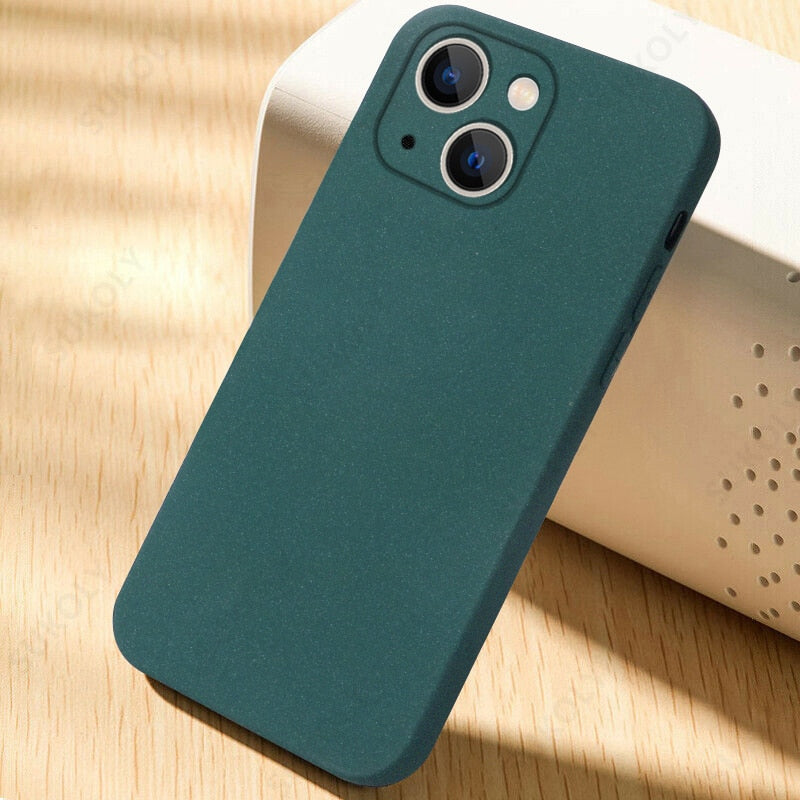 Ultra-Thin Sandstone Matte Case For iPhone