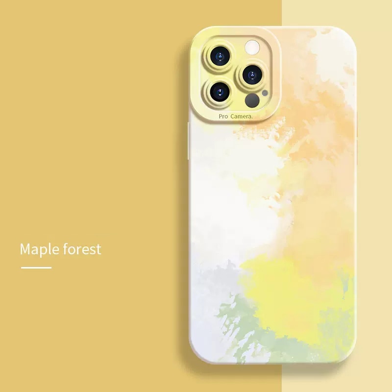 Oil Painting Flower Matte Case For Samsung