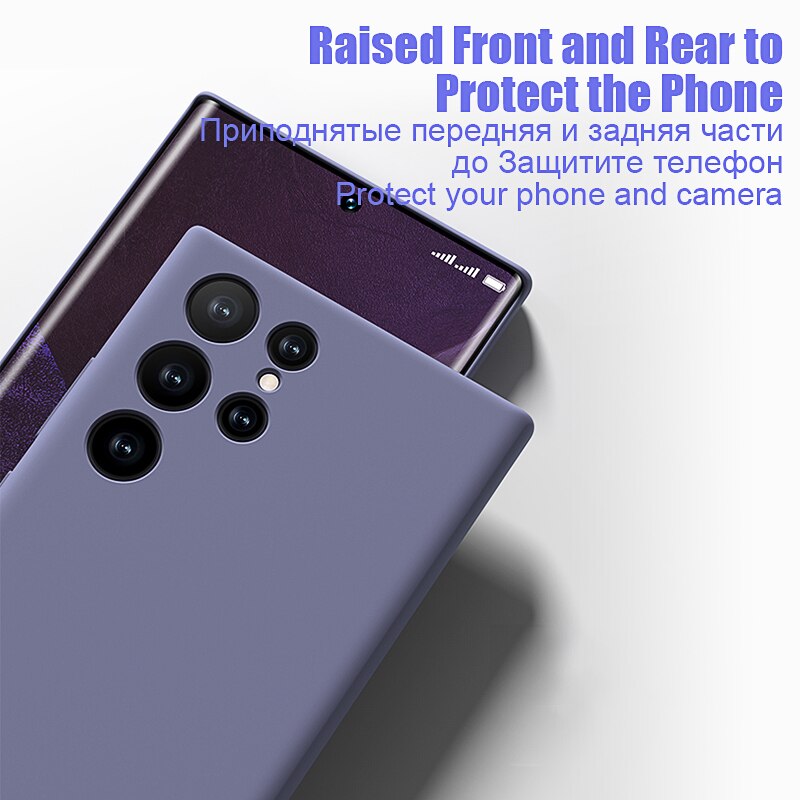 Original Liquid Silicone Case For Samsung