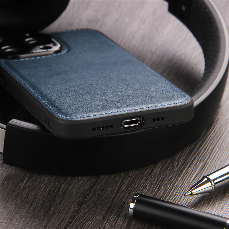 Solid Color Shockproof Metal Case For iPhone