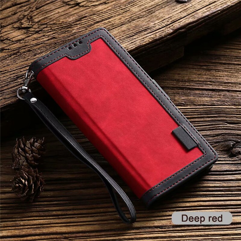 Retro Wallet Flip Leather Case For iPhone