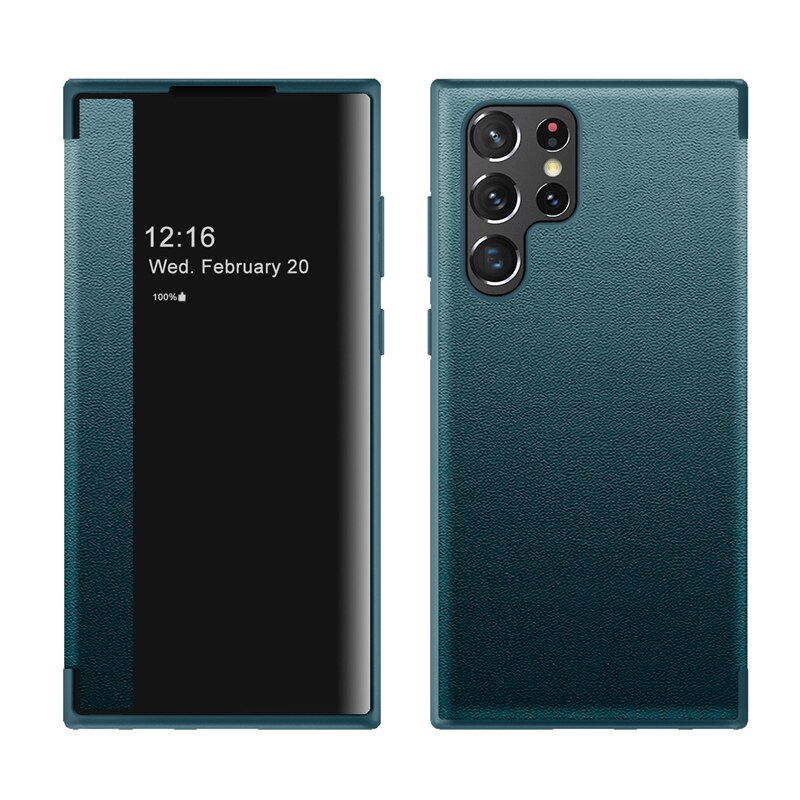 Business Leather Flip Case For Samsung