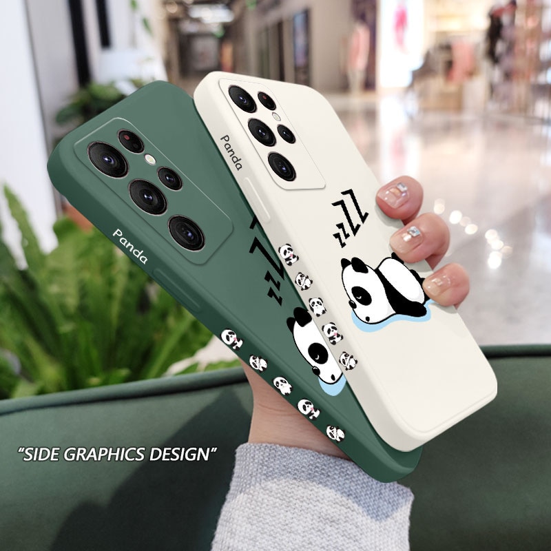Sleepy Panda Phone Case For Samsung